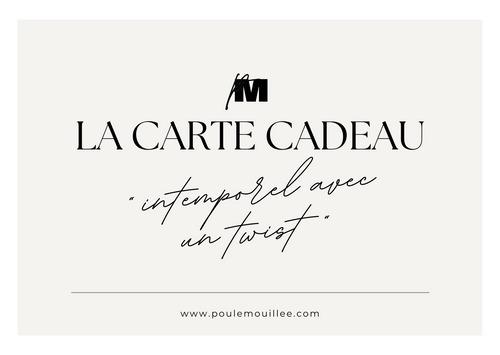 La carte cadeau Poule Mouillée